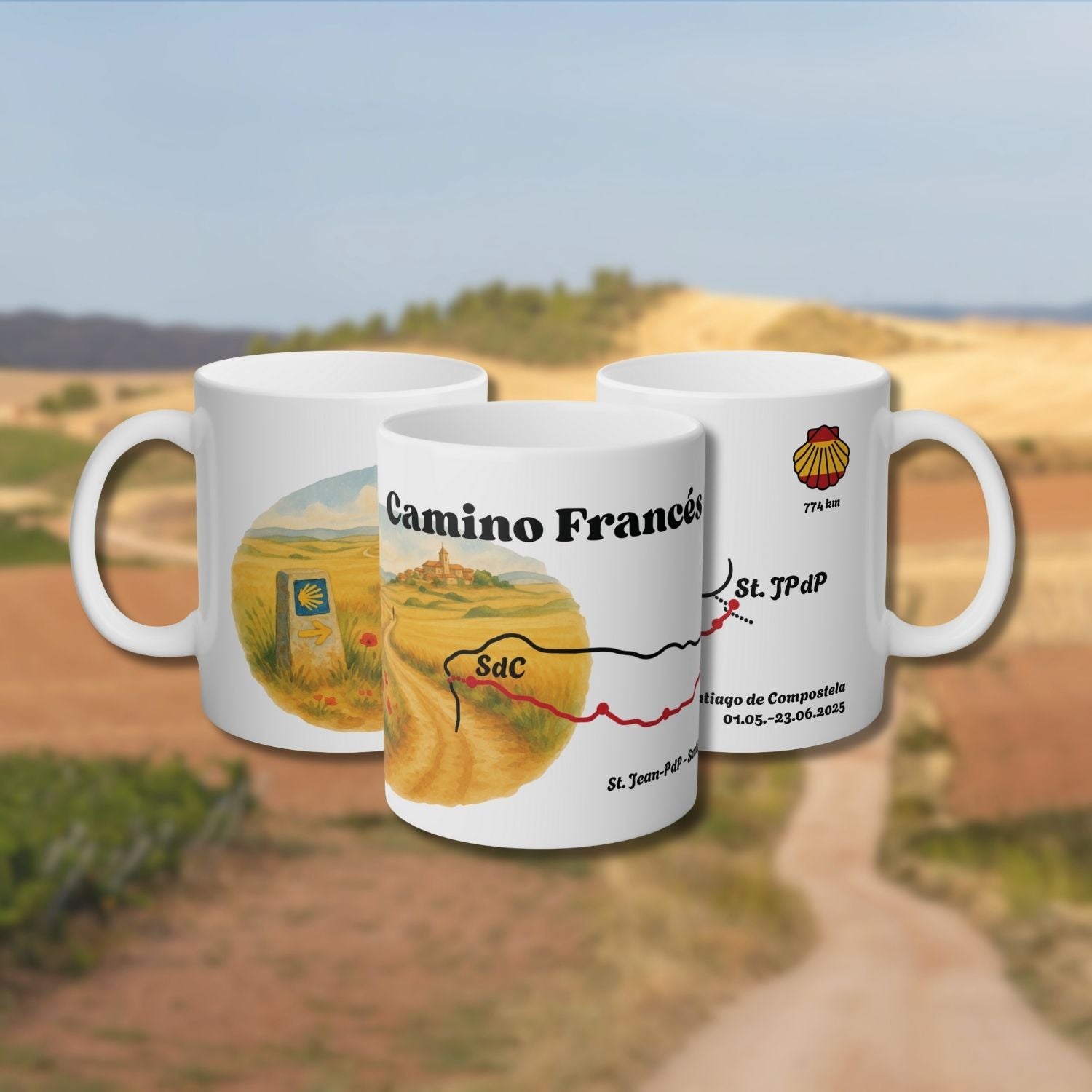 Camino Frances Mug