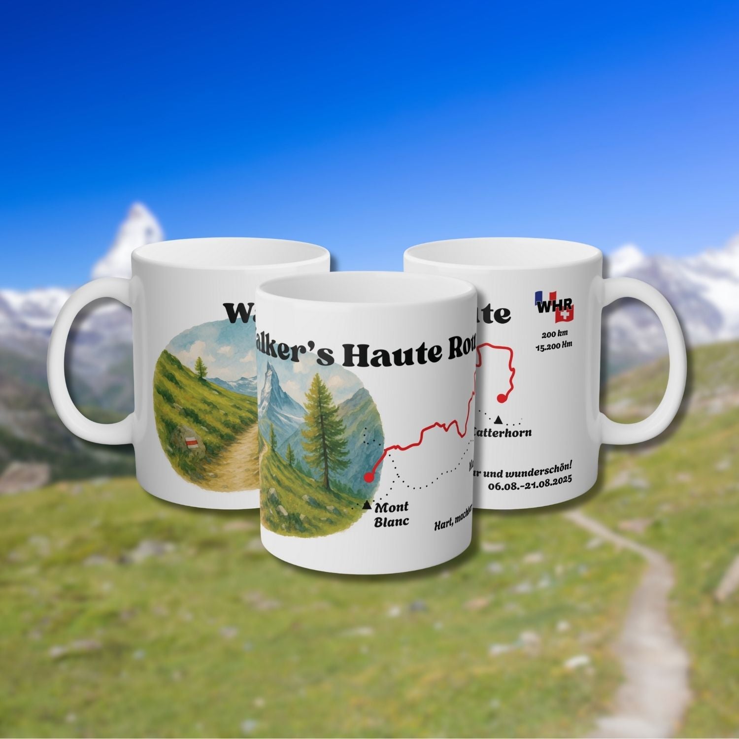 Walker's Haute Route Tasse